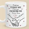 Custom 3D Inflated Effect Printed Mug - Personalized Anniversary Wedding Gifts For Husband And Wife, Him And Her - Always You, Always My Choice