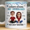 Custom 3D Inflated Effect Printed Mug - Personalized Anniversary Wedding Gifts For Husband And Wife, Him And Her - Love Chosen Again And Again