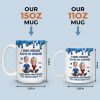 Custom 3D Inflated Effect Printed Mug - Personalized Anniversary Wedding Gifts For Husband And Wife, Him And Her - Love That Feels Like Home
