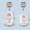 Custom 3D Inflated Effect Printed Mug - Personalized Anniversary Wedding Gifts For Husband And Wife, Him And Her - Our Love Starts With Coffee