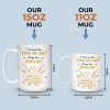 Custom 3D Inflated Effect Printed Mug - Personalized Anniversary Wedding Gifts For Husband And Wife, Him And Her - Together Feels Like Home