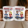 Custom 3D Inflated Effect Printed Mug - Personalized Anniversary Wedding Gifts For Husband And Wife, Him And Her - You Are My Quiet Joy