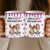 Custom 3D Inflated Effect Printed Mug - Personalized Birthday Gifts For Dog Cat Lovers, Dog Dad And Mom, Cat Owners - A Soft Spot For Wagging Tails