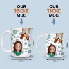 Custom 3D Inflated Effect Printed Mug - Personalized Birthday Gifts For Dog Cat Lovers, Dog Dad And Mom, Cat Owners - Paws Make Life Pop