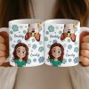 Custom 3D Inflated Effect Printed Mug - Personalized Birthday Gifts For Dog Cat Lovers, Dog Dad And Mom, Cat Owners - Paws Make Life Pop