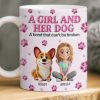Custom 3D Inflated Effect Printed Mug - Personalized Birthday Gifts For Dog Lovers, Dog Dad And Mom - Best Friends For Life