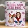 Custom 3D Inflated Effect Printed Mug - Personalized Birthday Gifts For Dog Lovers, Dog Dad And Mom - Best Friends For Life
