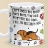 Custom 3D Inflated Effect Printed Mug - Personalized Birthday Gifts For Dog Lovers, Dog Dad And Mom - Canine Coffee Club President