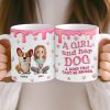Custom 3D Inflated Effect Printed Mug - Personalized Birthday Gifts For Dog Lovers, Dog Dad And Mom - More Than Pets, More Than Family