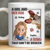Custom 3D Inflated Effect Printed Mug - Personalized Birthday Gifts For Dog Lovers, Dog Dad And Mom - Officially Owned By Dogs