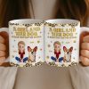 Custom 3D Inflated Effect Printed Mug - Personalized Birthday Gifts For Dog Lovers, Dog Dad And Mom - Small Paws Big Happiness