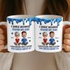 Custom 3D Inflated Effect Printed Mug - Personalized Birthday Gifts For Mom, Dad, Daughter, Son - Forever Starts With Family