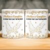 Custom 3D Inflated Effect Printed Mug - Personalized Birthday Gifts For Mom, Daughter - Born To Be Loved