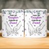 Custom 3D Inflated Effect Printed Mug - Personalized Birthday Gifts For Mom, Daughter - My First Best Friend