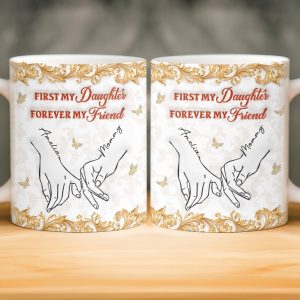 Custom 3D Inflated Effect Printed Mug - Personalized Birthday Gifts For Mom, Daughter - Simply The Best Mom