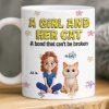Custom 3D Inflated Effect Printed Mug - Personalized Christmas Birthday Gifts For Cat Lovers, Cat Mom And Dad - Family In Fur