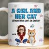 Custom 3D Inflated Effect Printed Mug - Personalized Christmas Birthday Gifts For Cat Lovers, Cat Mom And Dad - Family In Fur