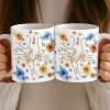 Custom 3D Inflated Effect Printed Mug - Personalized Mother's Day Gifts For Mom, Grandma - Family Love, Hand In Hand