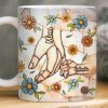 Custom 3D Inflated Effect Printed Mug - Personalized Mother's Day Gifts For Mom, Grandma - Sparkle Every Day