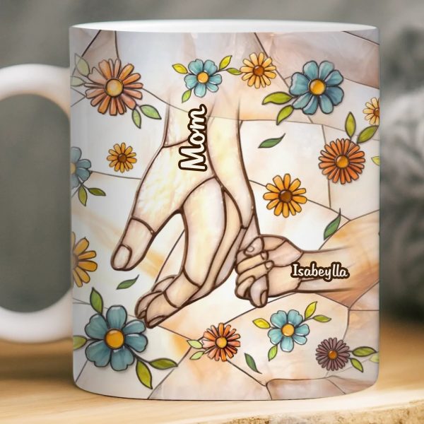 Custom 3D Inflated Effect Printed Mug - Personalized Mother's Day Gifts For Mom, Grandma - Sparkle Every Day
