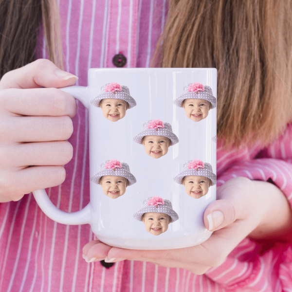 Custom Baby Face Photo Family Mug TA29 890579