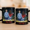 Custom Black Mug - Personalized Anniversary Wedding Gifts For Husband And Wife, Him And Her - Endless Journeys, One Heart