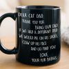 Custom Black Mug - Personalized Birthday Gifts For Cat Lovers, Cat Mom And Dad - Your Fur Babies Run This House
