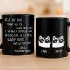 Custom Black Mug - Personalized Birthday Gifts For Cat Lovers, Cat Mom And Dad - Your Fur Babies Run This House