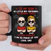 Custom Black Mug - Personalized Birthday Gifts For Dad, Son - Two Generations One Bond