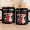 Custom Black Mug - Personalized Birthday Gifts For Dog Lovers, Dog Dad And Mom - Proof Life Needs Dogs
