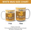 Custom Book Titles - Personalized Book and Coffee Mug - A Sitting Girl Reads Book 3HUHI180122