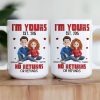 Custom Ceramic Couples Mug with Personalized Names