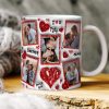Custom Couple Photo I Love You 3D Inflated Mug Valentine Gift HA75 891780
