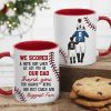 Custom Dad & Kids Mug with Personalized Jersey Number