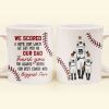 Custom Dad & Kids Mug with Personalized Jersey Number