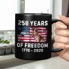 Custom Dog America 250 of Freedom Black Mug For Dog Lovers LM32 895317