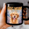 Custom Dog Portrait Photo Retro Style Mug TA29 889719