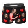 Custom Face Photo Boxer Briefs for Men