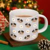Custom Face Photo With Icon Dog Pottery Mug TH10 894259