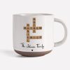 Custom Family Members Name Crossword Puzzle Personalized Pottery Mug TH10 895026