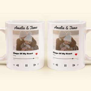 Custom Favorite Couple Song - Personalized Photo Mug