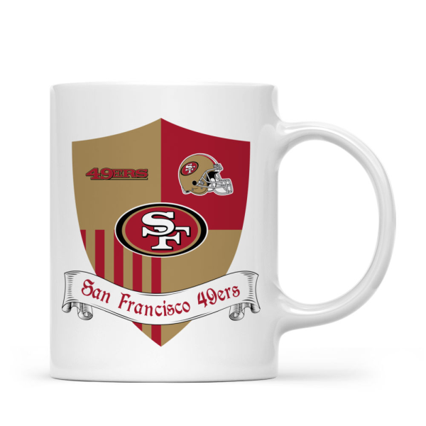 Custom Football Dad With Kids - Personalized Mug - Gifts For American Football Lover | TM12 HN02