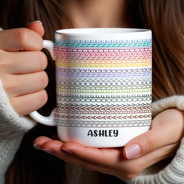 Custom Hidden Message Mug - Personalized Funny Gifts For Best Friends, Family, Coworker, Work Bestie - Sipping In Style