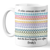 Custom Hidden Message Mug - Personalized Funny Gifts For Best Friends, Family, Coworker, Work Bestie - Slay The Day