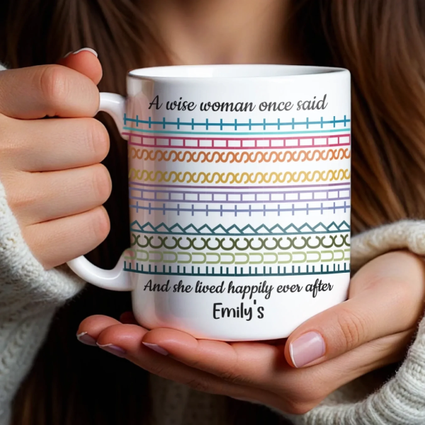 Custom Hidden Message Mug - Personalized Funny Gifts For Best Friends, Family, Coworker, Work Bestie - Slay The Day