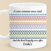 Custom Hidden Message Mug - Personalized Funny Gifts For Best Friends, Family, Coworker, Work Bestie - Slay The Day