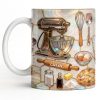 Custom Kitchen Essentials For The Avid Baker - Personalized Custom Coffee Mug - JBS089_MG