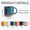 Custom Line Drawing Couple Gift Pottery Mug Valentine Gift, Anniversary Gift HA75 898920