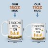 Custom Long Distance Mug - Personalized Best Friend Birthday Gifts For Women, Besties, Sisters, BFF - Close Where It Counts