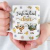 Custom Long Distance Mug - Personalized Best Friend Christmas Birthday Gifts For Women, Besties, Sisters, BFF - Always Better When We Are Together